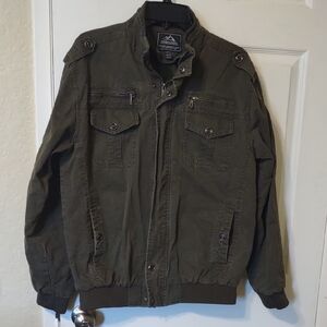 Outdoor Jacket Olive green Men  Size M